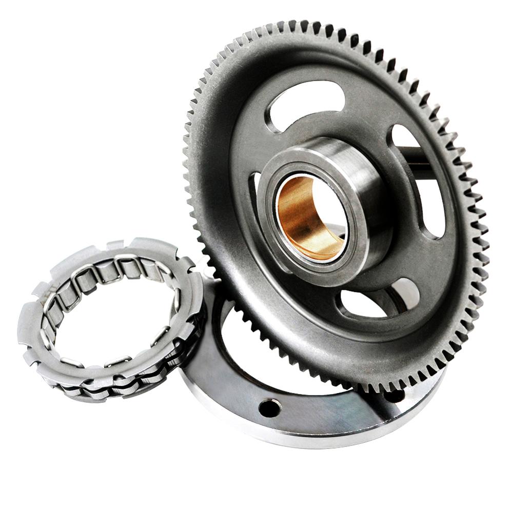 Servo Motor - Motorcycle Starter Clutch Bearing Gear Assembly