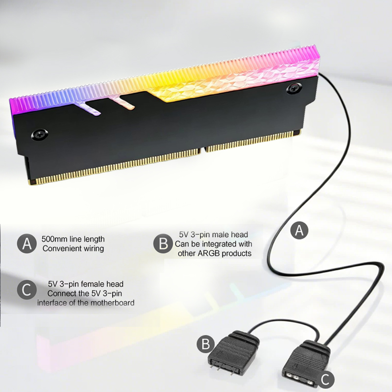 Desktop Computer Memory Heatsi - Aluminium Extrusion recension och pris