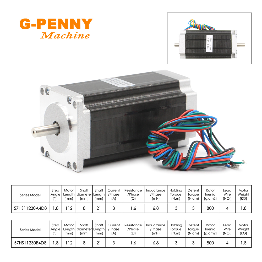 NEMA23 57x112mm 3Nm Stepper Mo - Nema23 Stepper recension och pris