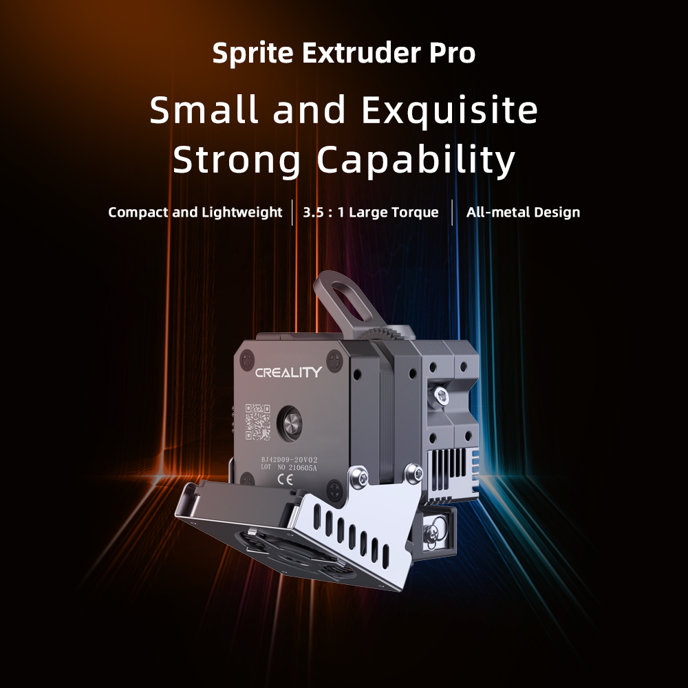 CREALITY Sprite Extruder Pro A - Aluminium Profile 2020 recension och pris