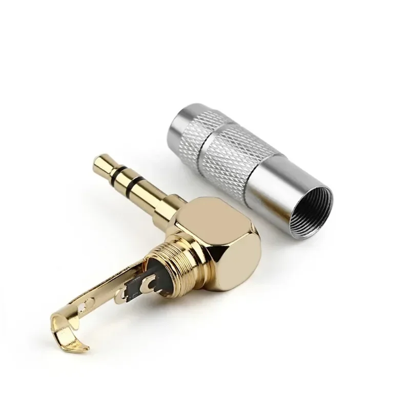 Jack 3.5 MM 90 Degree 1/8' 3 P - Coupling 8Mm recension och pris