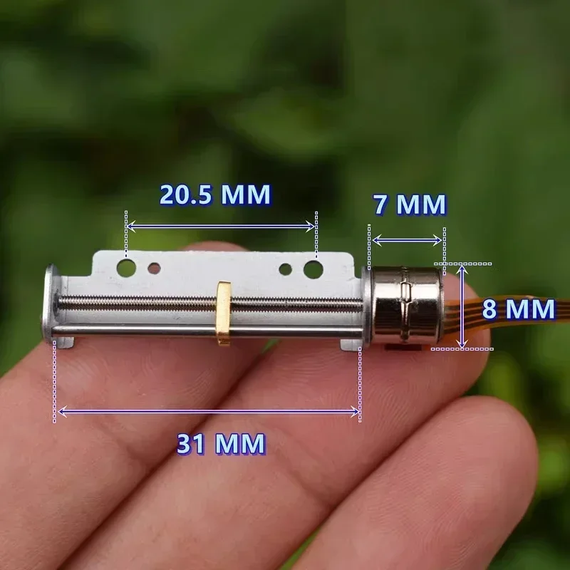Mini Tiny 8mm 2-Phase 4-Wire L - Lead Screw 8Mm recension och pris