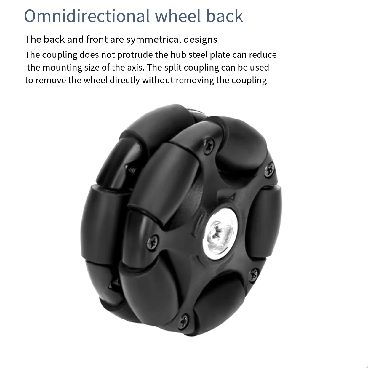 Metal Omni Wheel Intelligent W - Coupling 8Mm recension och pris