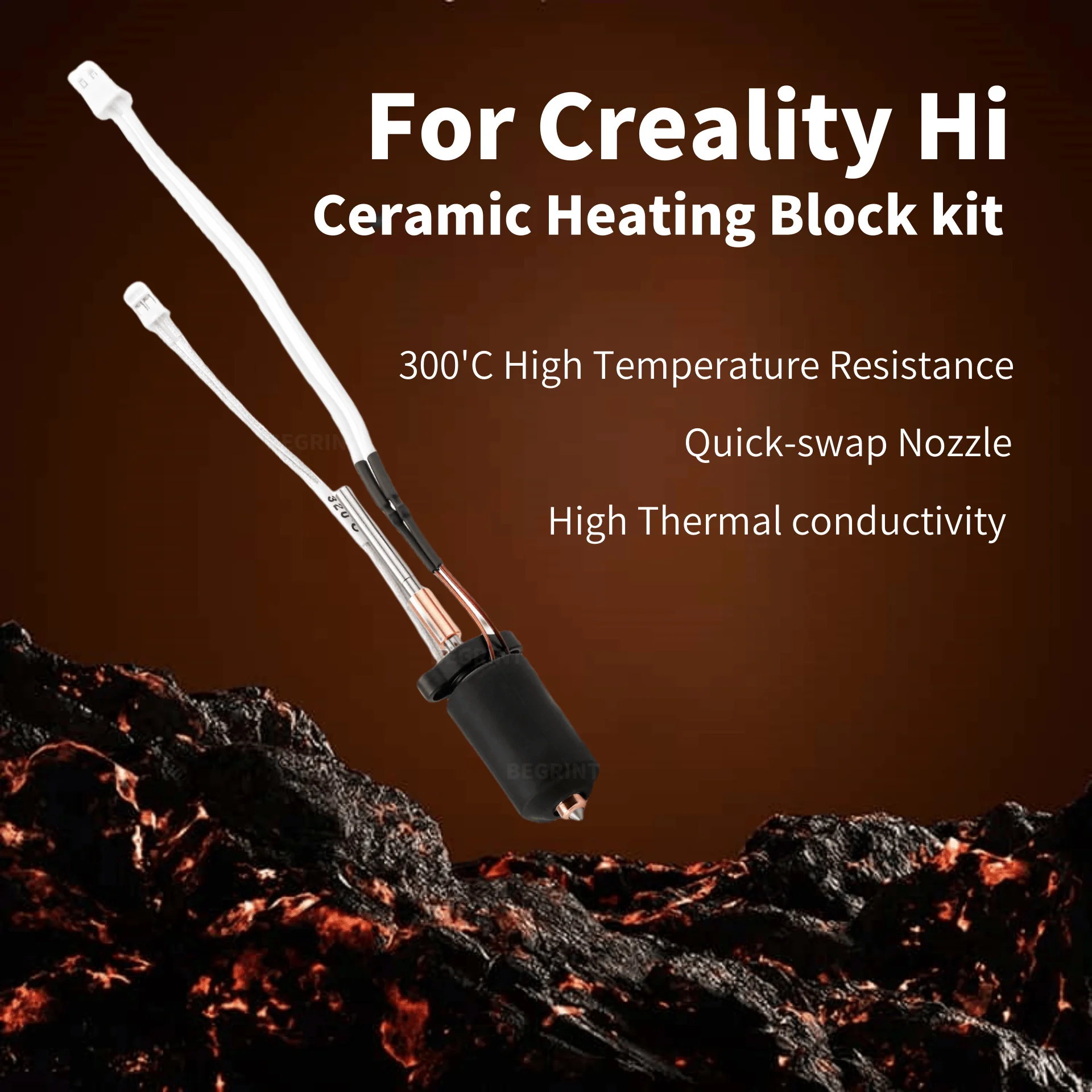 Upgrade Hotend Kit For Crealit - Aluminium Profile 2020 recension och pris