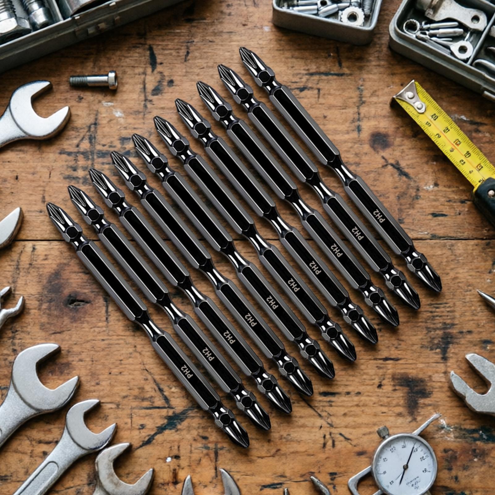 Magnetic Drill Bits Double-End - End Mill Set recension och pris