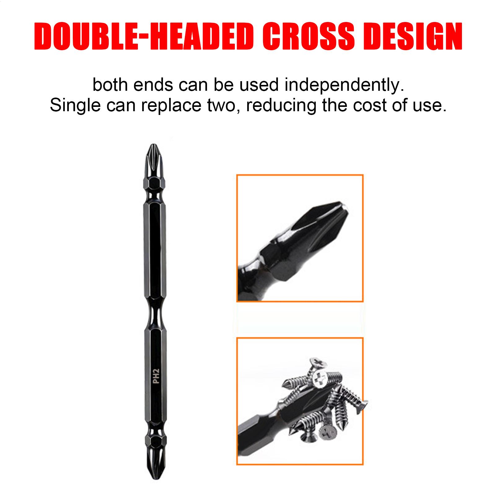 Magnetic Drill Bits Double-End - End Mill Set recension och pris