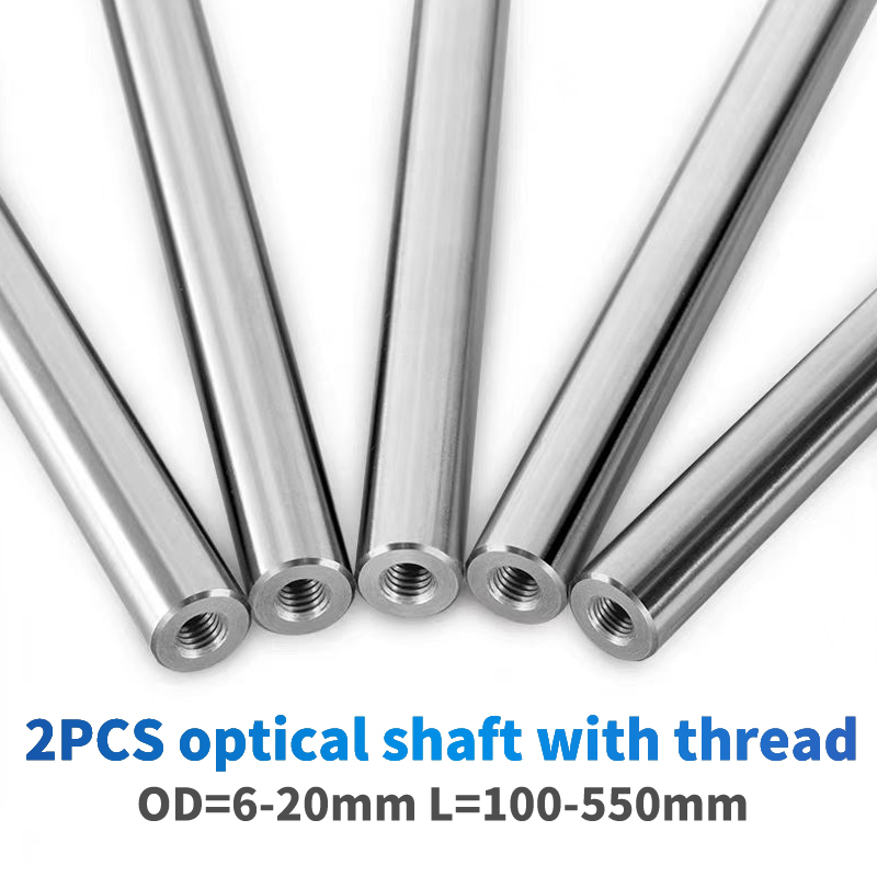 2Pc optical shaft with thread  - Linear Rod 8Mm recension och pris
