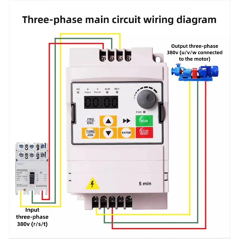 0.75KW To 7.5KW  Drive Inverte - Spindle Motor recension och pris