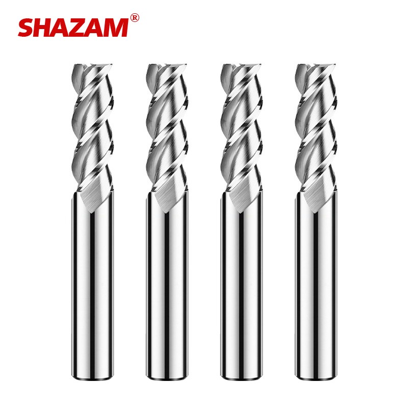 SHAZAM HRC65 3-Flute Tungsten  - End Mill Set recension och pris