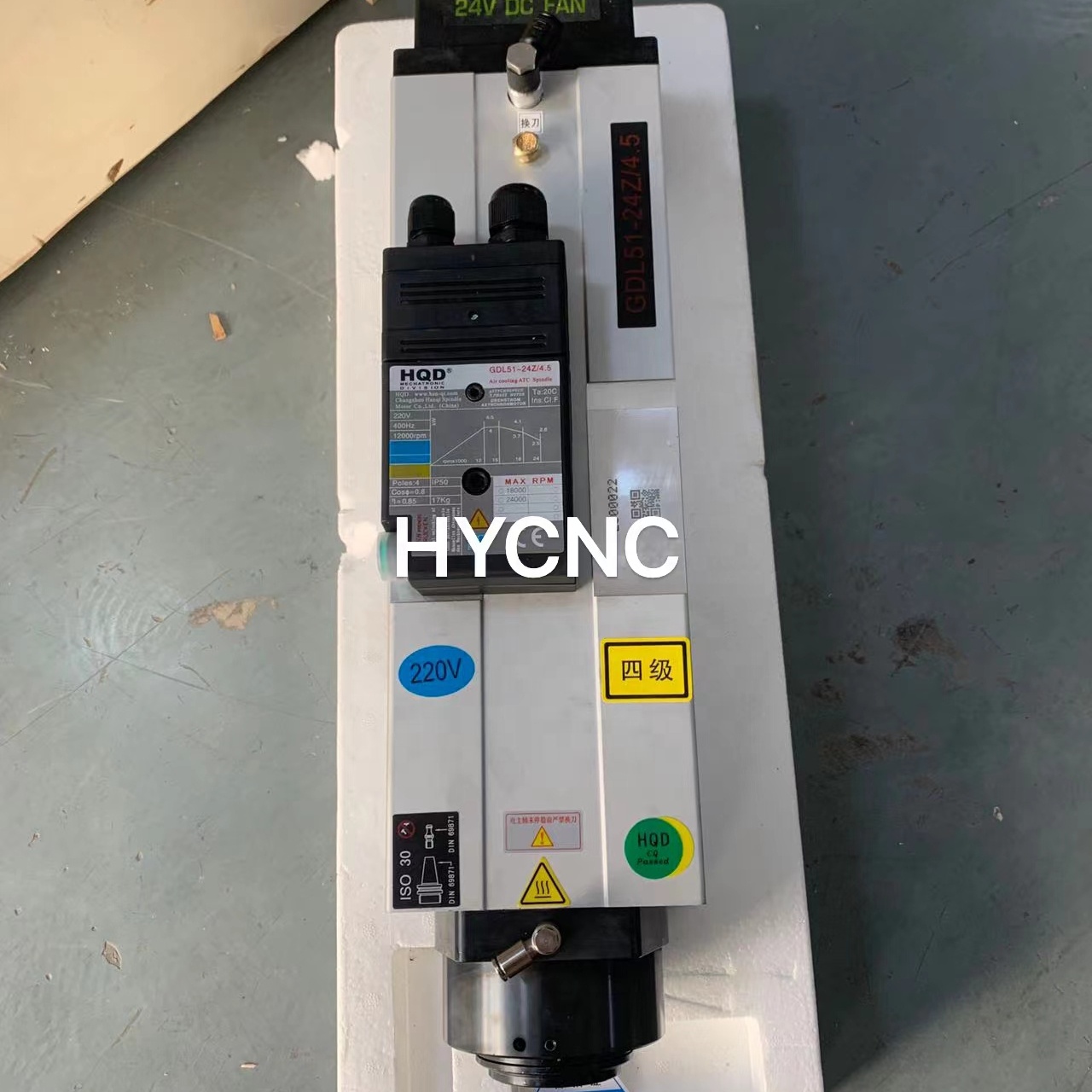 4.5 Kw Atc Spindle Iso30 Motor - Spindle Motor recension och pris
