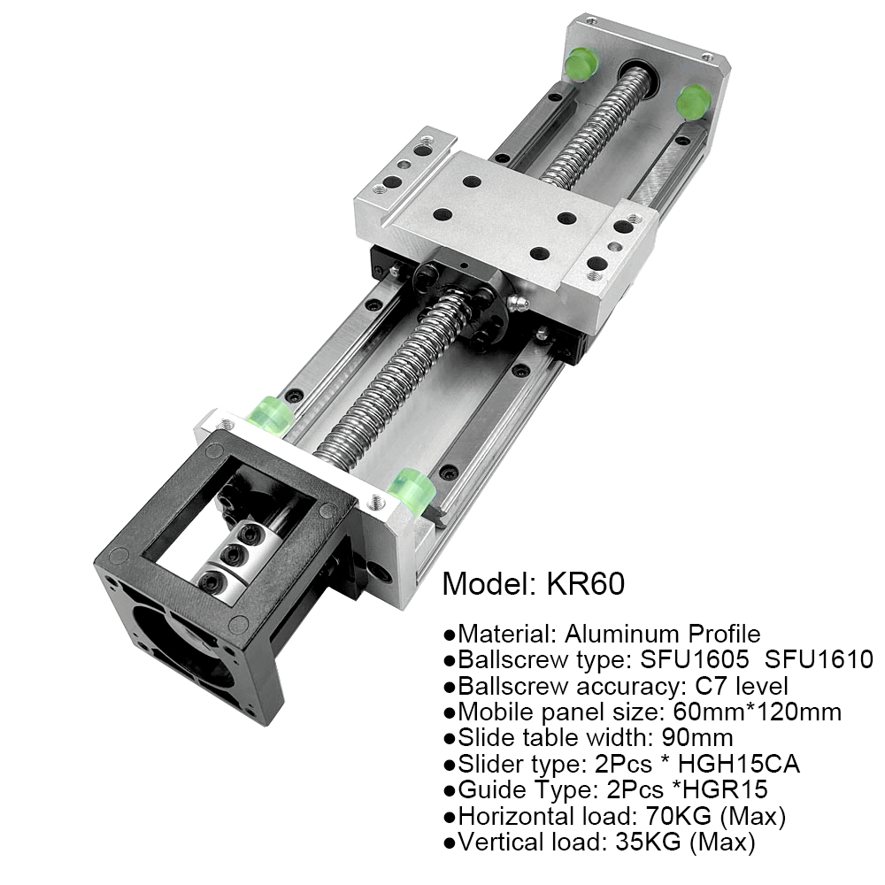 Sliding Table Ball Screw SFU16 - Nema23 Stepper recension och pris
