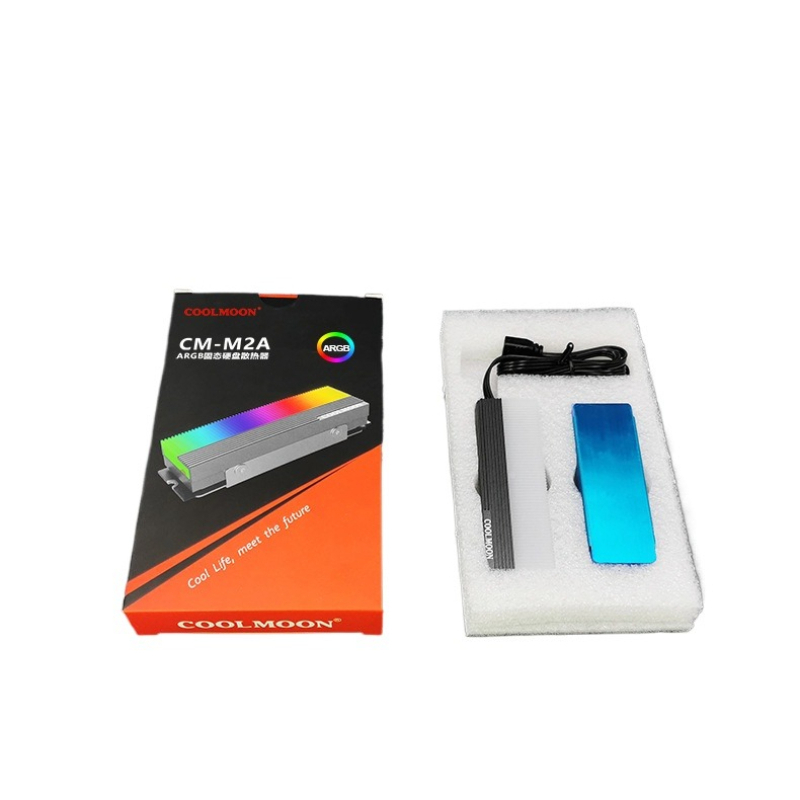 5V ARGB M.2 2280 SSD Full Alum - Aluminium Extrusion recension och pris