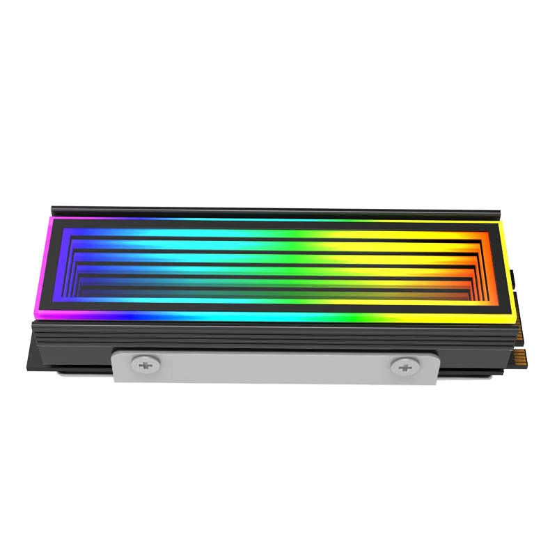 5V ARGB M.2 2280 SSD Full Alum - Aluminium Extrusion recension och pris