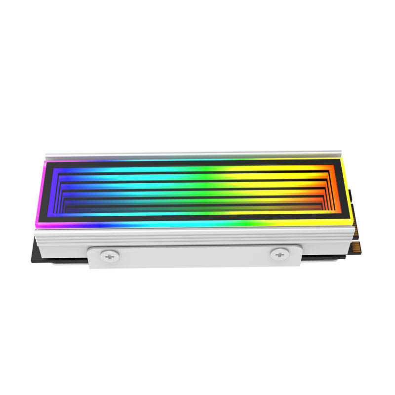 5V ARGB M.2 2280 SSD Full Alum - Aluminium Extrusion recension och pris