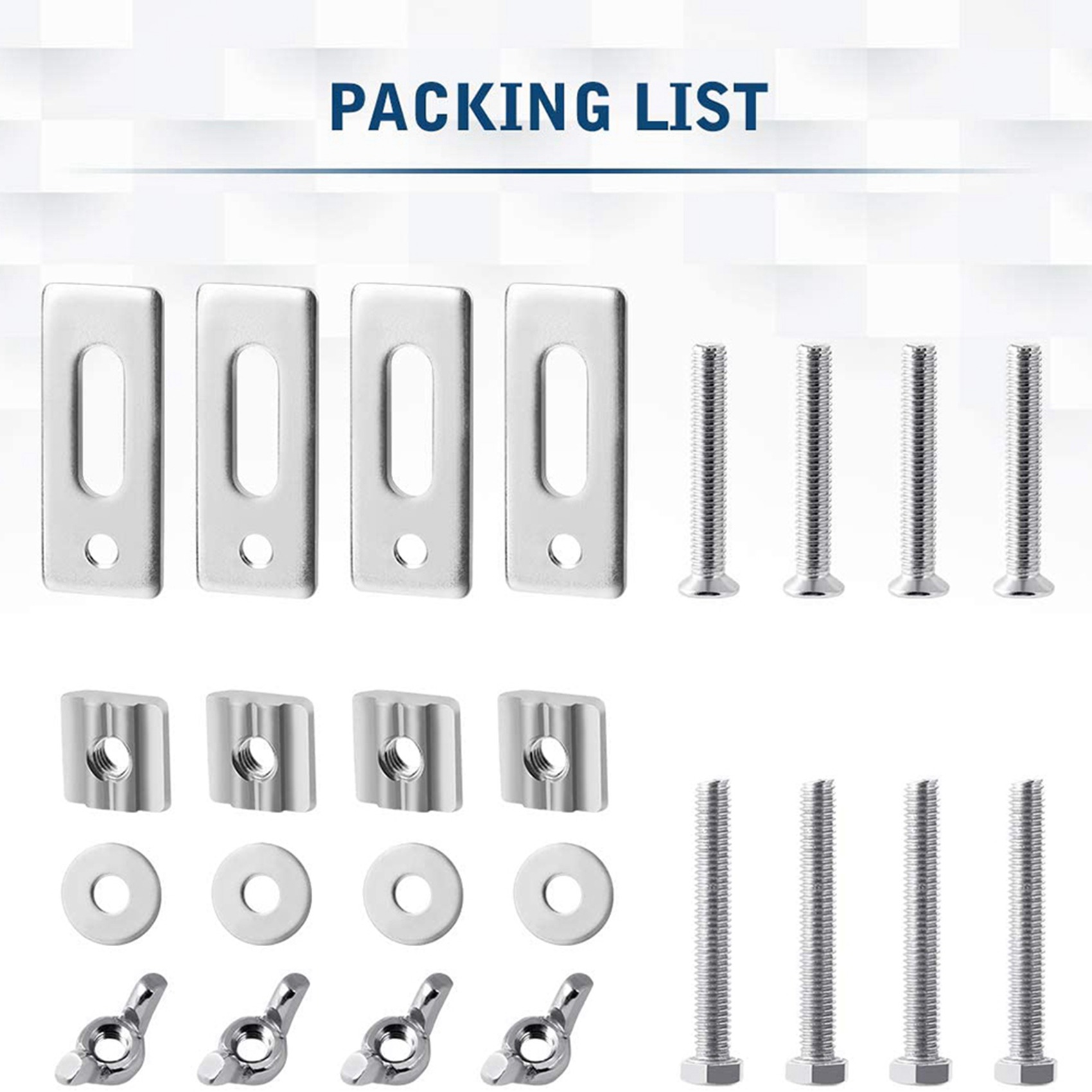 B62B-8 Pack T-Track Clamp,Mini - 3018 Cnc recension och pris