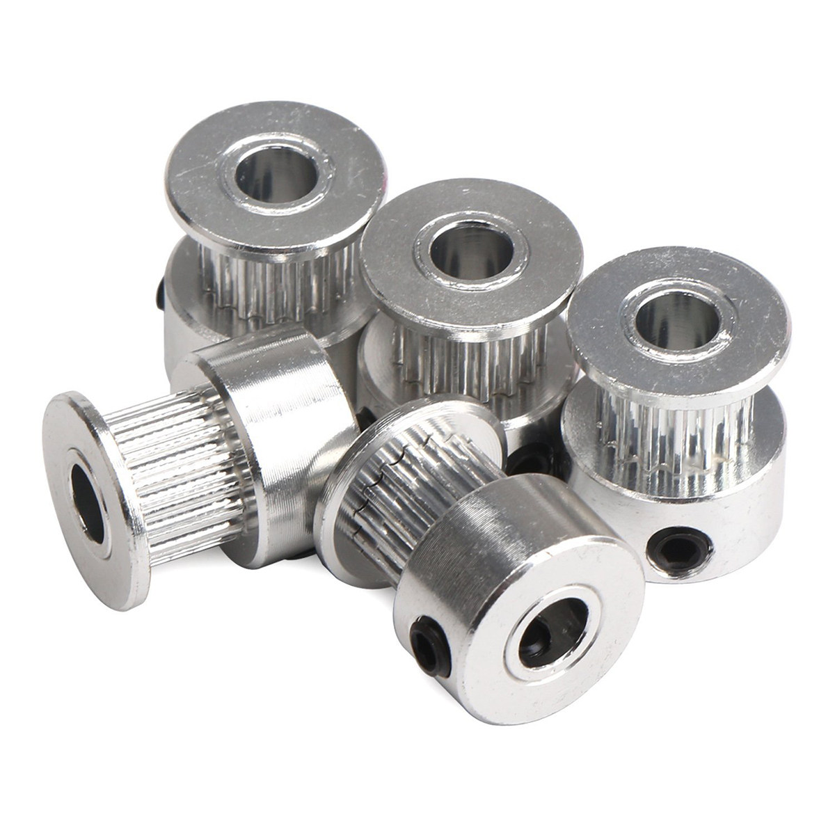 5Pcs Aluminum Gt2 Pulleys 20 T - Gt2 Belt recension och pris