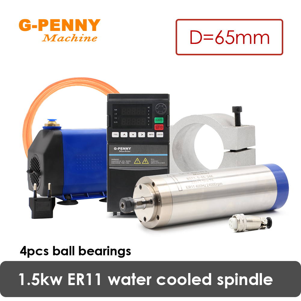 G-PENNY 1.5KW ER11 65mm Water  - Water Cooled Spindle recension och pris