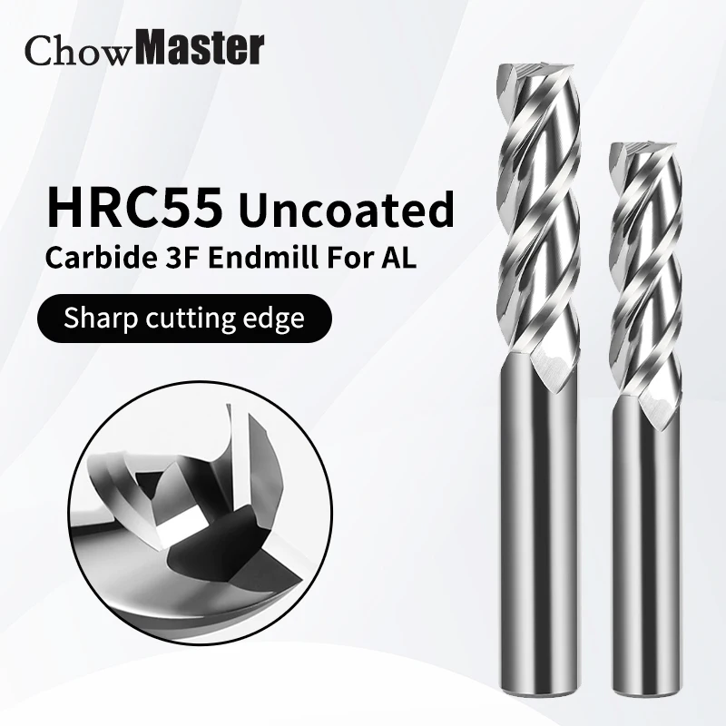 3F End Mill Aluminum 4mm 6mm 8 - End Mill Set recension och pris