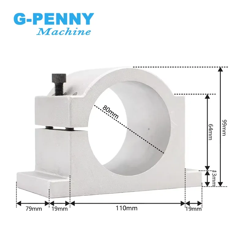 Gpenny 1.5kw ER16 D80mm Water  - Spindle Motor recension och pris