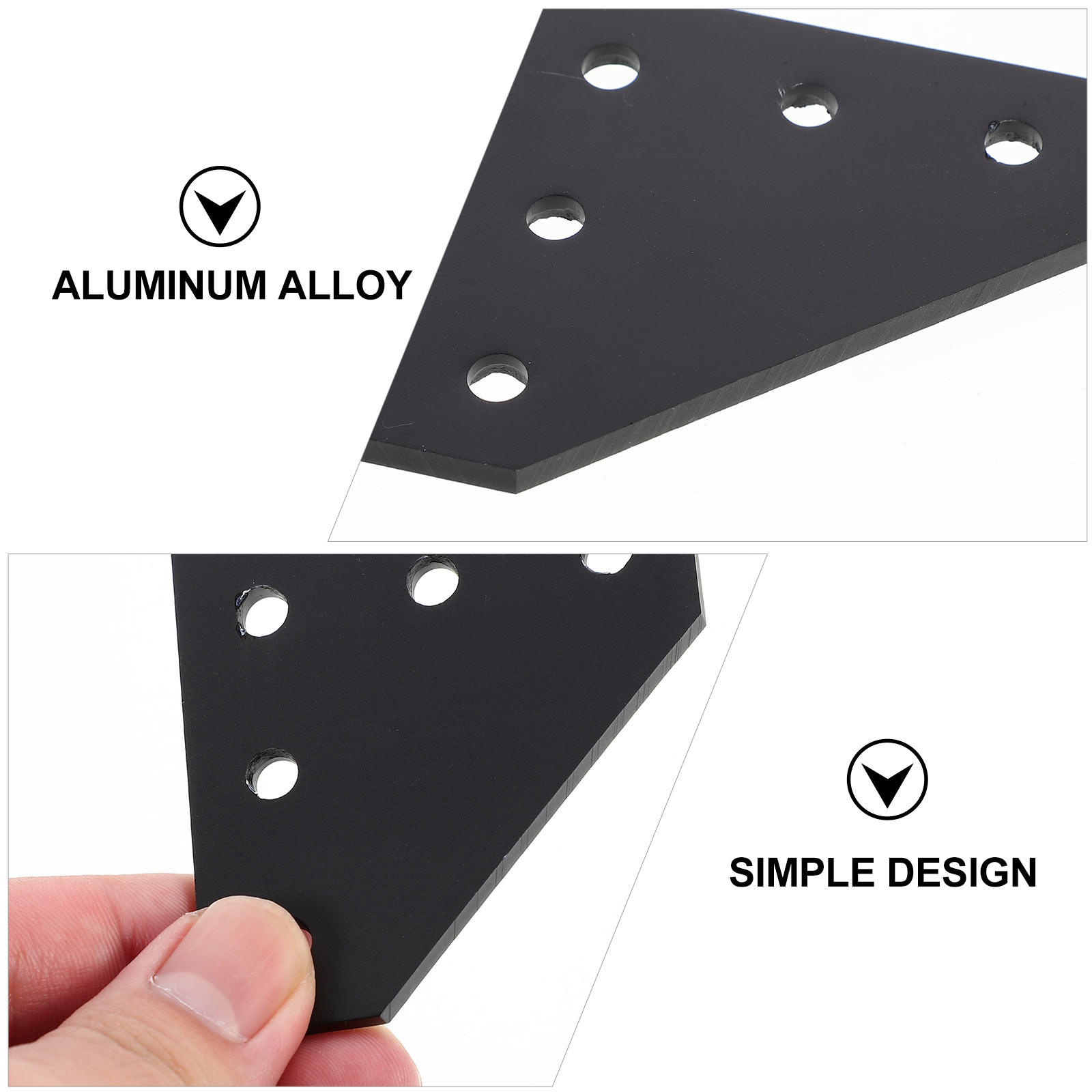 4Pcs L Shape Aluminum Corner B - Aluminium Profile 2020 recension och pris