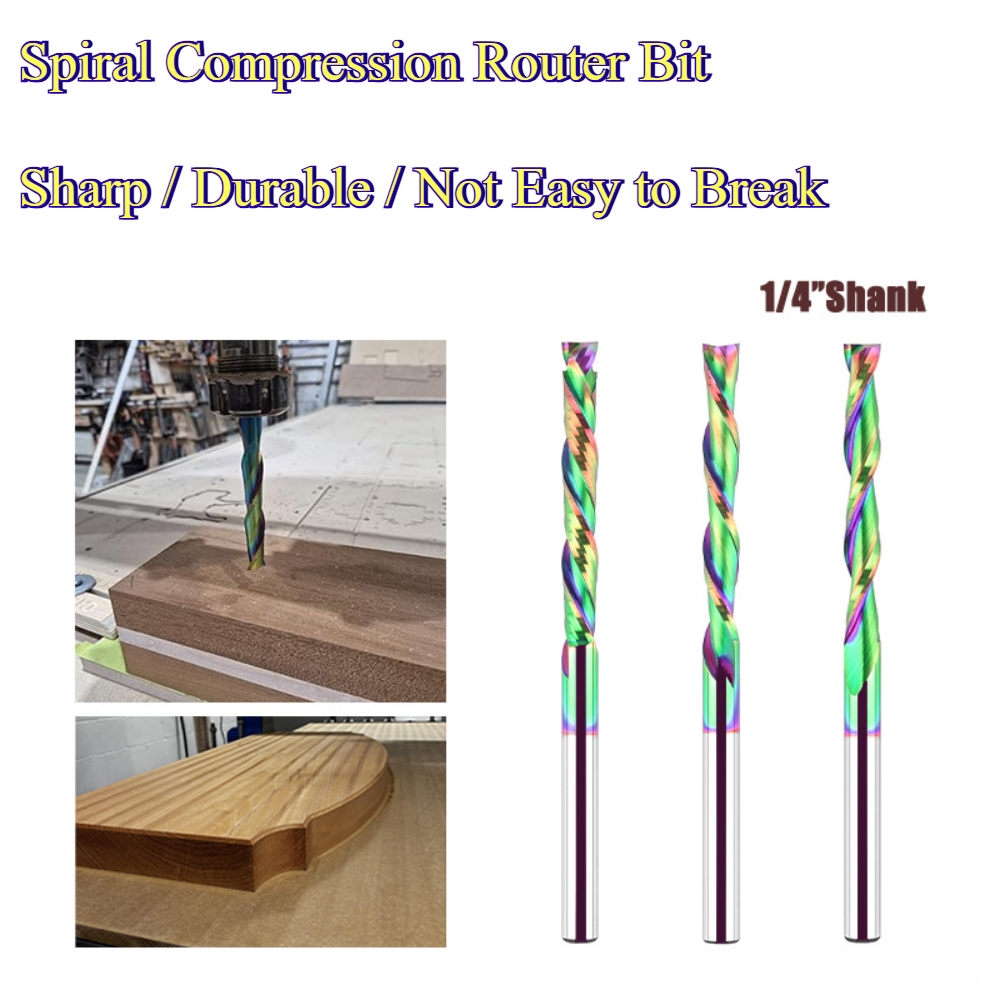 Spiral Compression Router Bit  - Cnc Bits recension och pris