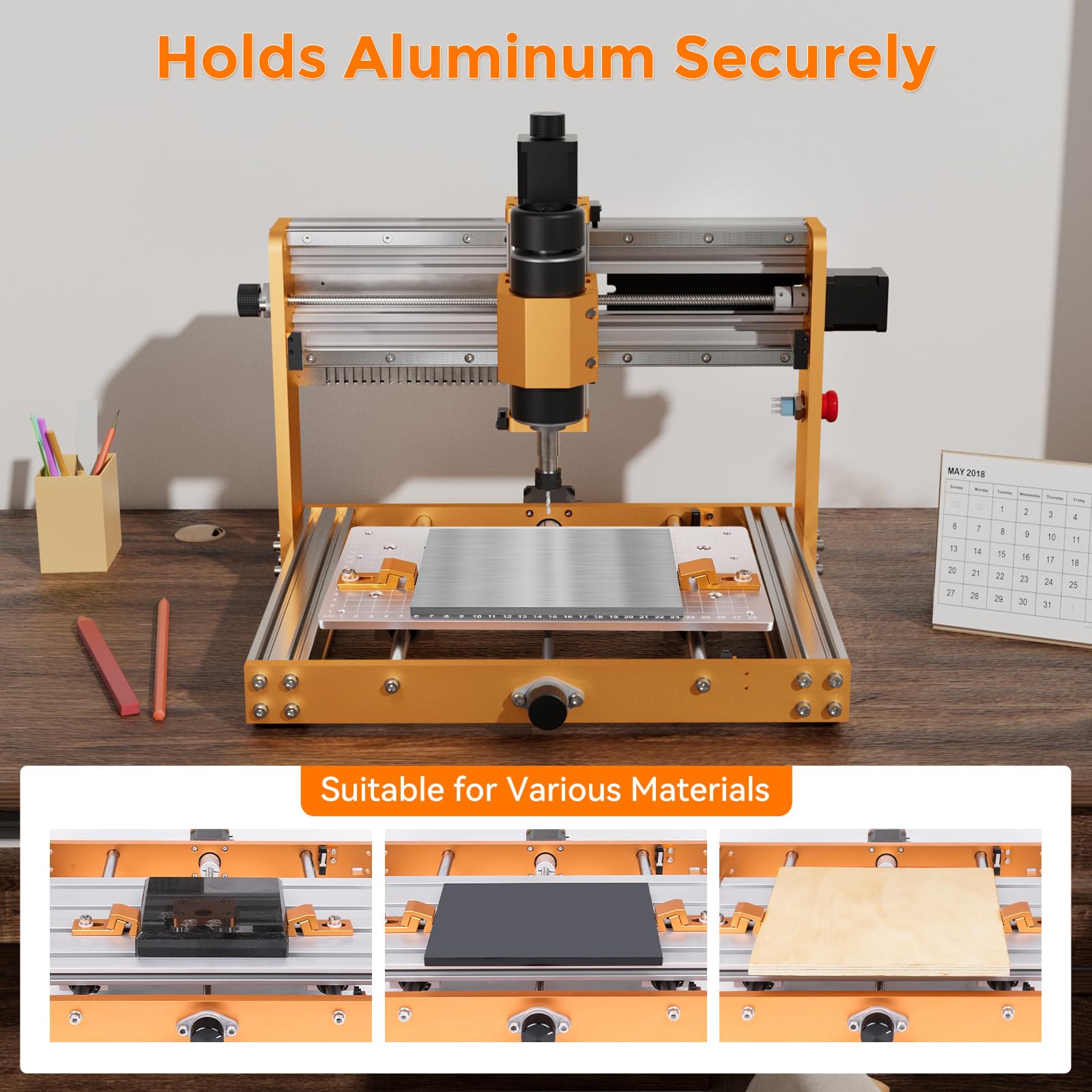 CNC Side Fixed T-Track & Perfo - 3018 Cnc recension och pris
