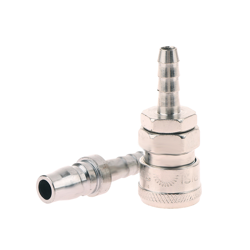 2pcs Pneumatic Fitting Europea - Coupling 8Mm recension och pris