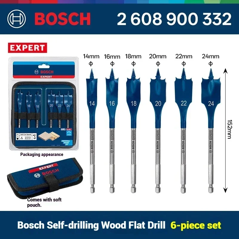 Bosch Expert 2608900332 Self-F - Drill Bit Set recension och pris